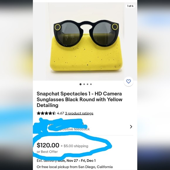 Snapchat spectacles - Picture 4 of 4